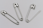 Safety Pins, #2 Medium - 144 per box